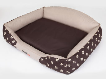 Hundebett "Royal", Farbe beige