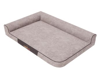 Hundebett, Hundematratze "Best", Farbe grau-beige