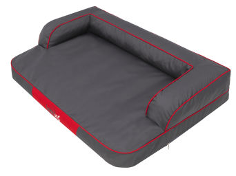 Hundebett, Hundematratze "Top Standard", Farbe grau