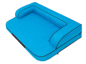 Hundebett, Hundematratze "Top Standard", Farbe blau