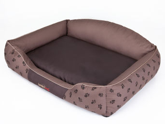 Hundebett "Royal", Farbe hellbraun