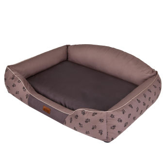 Hundebett "Royal", Farbe hellbraun